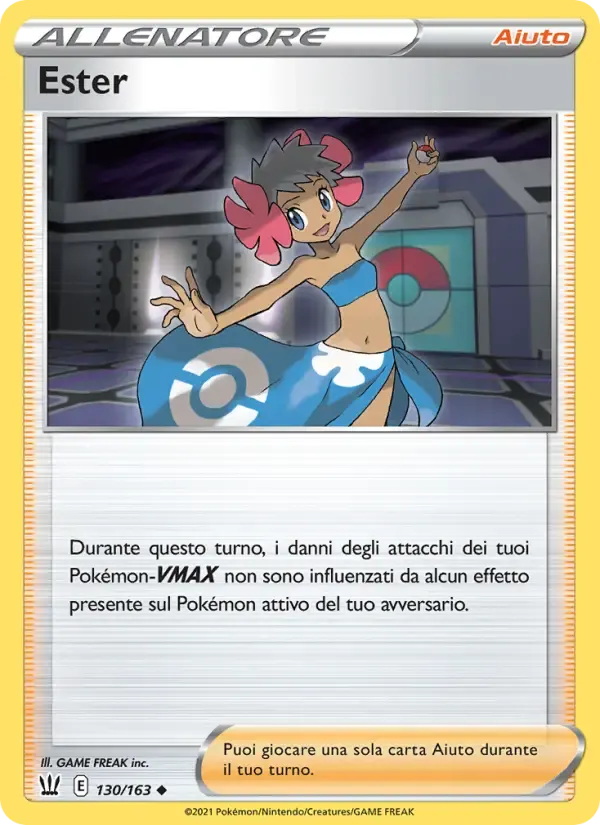 Ester — Stili di Lotta 130 Italian Pokémon card