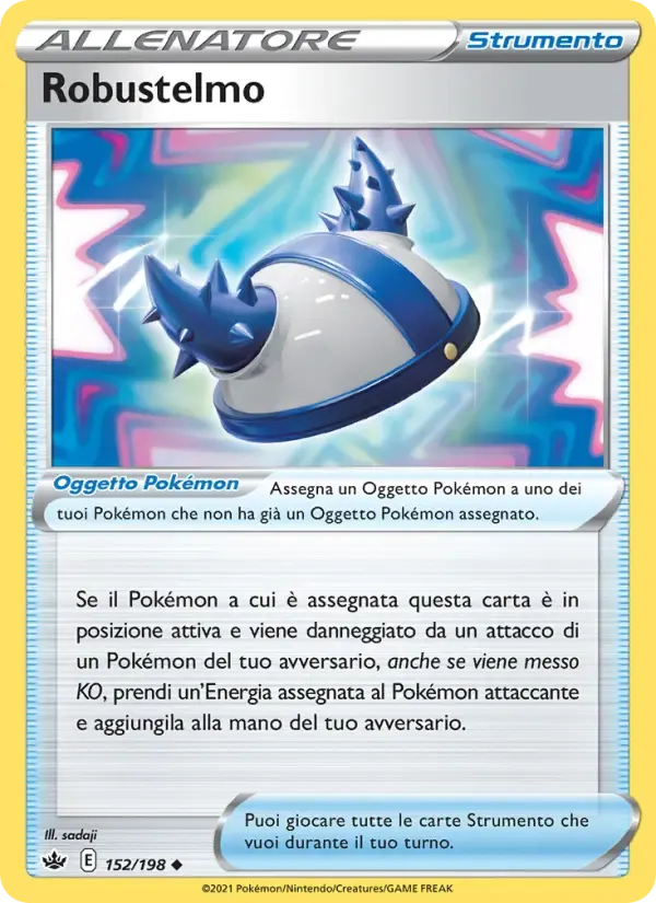 Robustelmo — Regno Glaciale 152 Italian Pokémon card