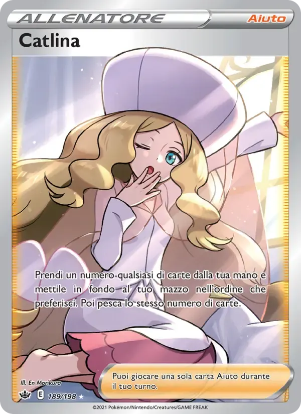 Catlina — Regno Glaciale 189 Italian Pokémon card