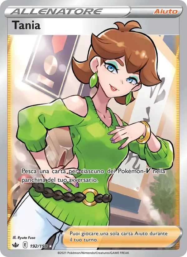 Tania — Regno Glaciale 192 Italian Pokémon card