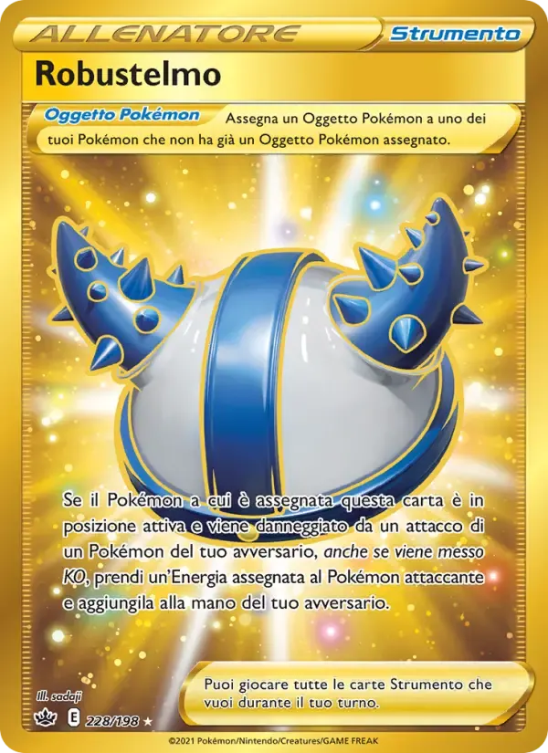 Robustelmo — Regno Glaciale 228 Italian Pokémon card