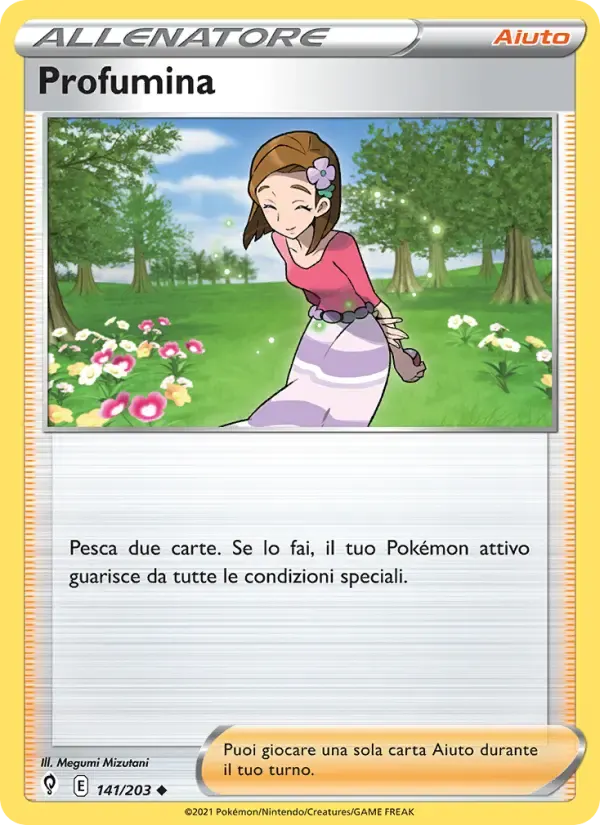 Profumina — Evoluzioni Eteree 141 Italian Pokémon card