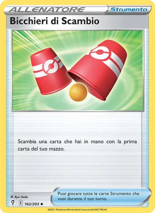 Bicchieri di Scambio — Evoluzioni Eteree 162 Italian Pokémon card