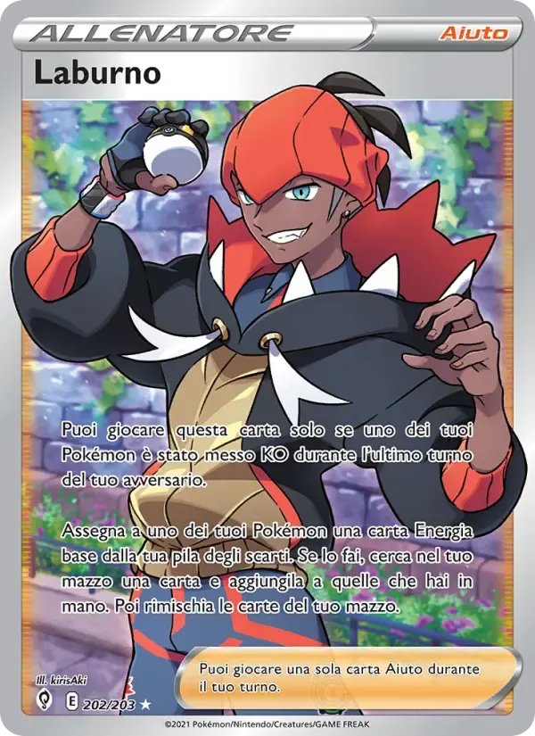 Laburno — Evoluzioni Eteree 202 Italian Pokémon card