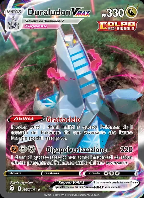 Duraludon VMAX — Evoluzioni Eteree 220 Italian Pokémon card