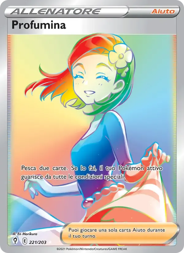 Profumina — Evoluzioni Eteree 221 Italian Pokémon card