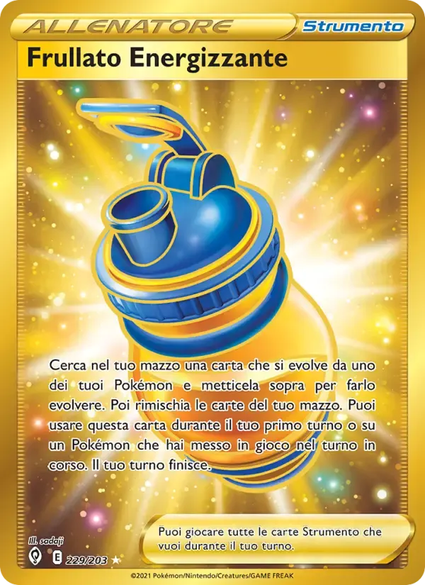 Frullato Energizzante — Evoluzioni Eteree 229 Italian Pokémon card