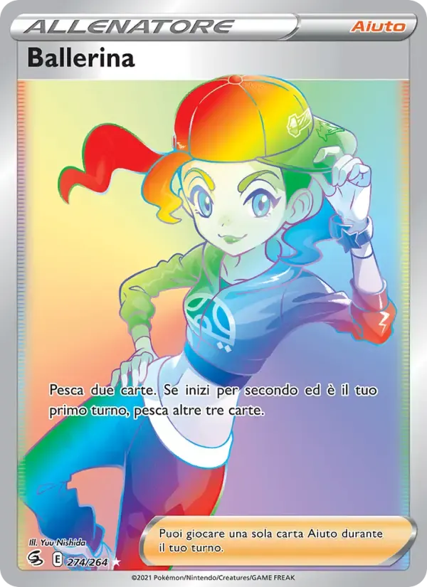 Ballerina — Colpo Fusione 274 Italian Pokémon card