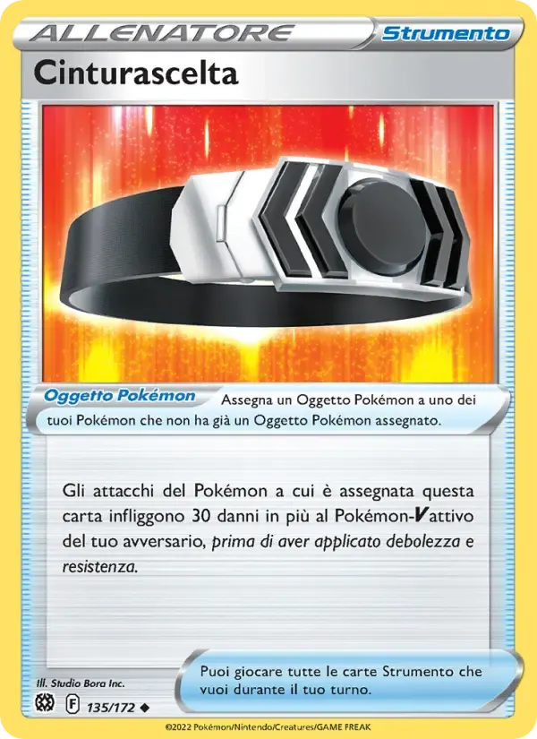 Cinturascelta — Astri Lucenti 135 Italian Pokémon card