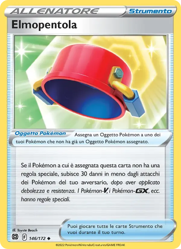 Elmopentola — Astri Lucenti 146 Italian Pokémon card