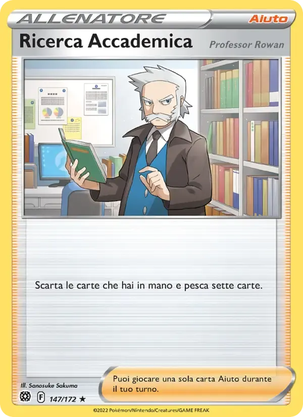 Ricerca Accademica — Astri Lucenti 147 Italian Pokémon card