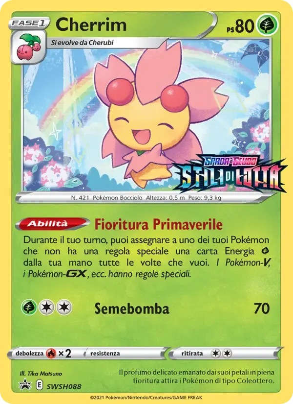 Cherrim — SPSC Promo SWSH088 Italian Pokémon card