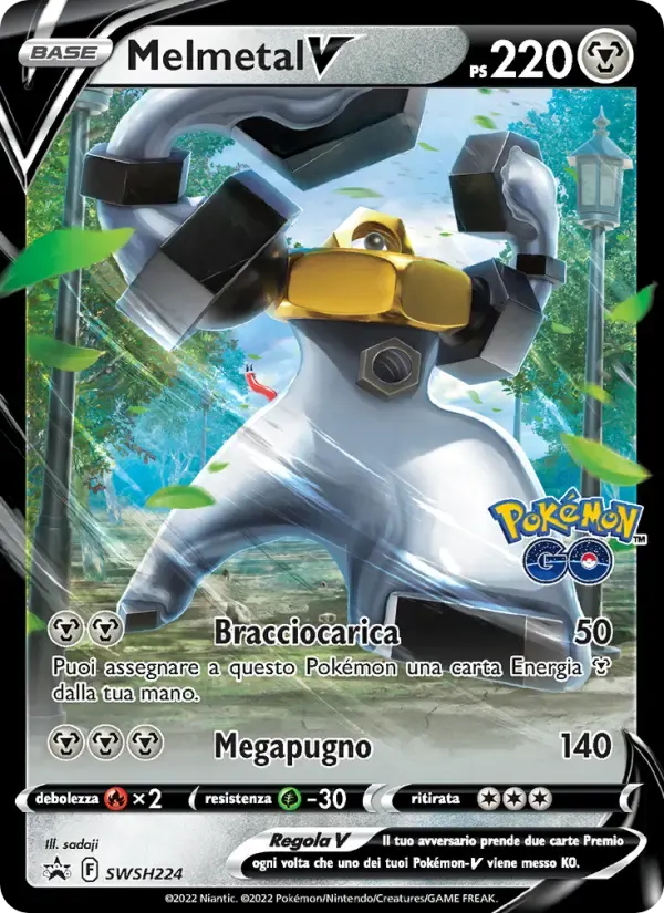 Melmetal V — SPSC Promo SWSH224 Italian Pokémon card