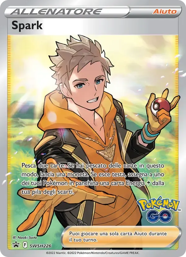 Spark — SPSC Promo SWSH226 Italian Pokémon card