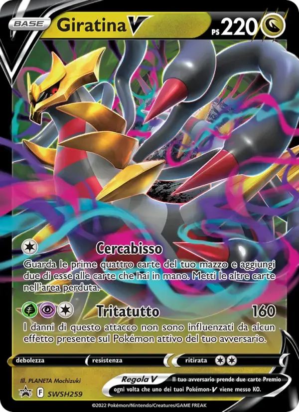 Giratina V — SPSC Promo SWSH259 Italian Pokémon card