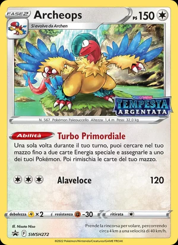 Archeops — SPSC Promo SWSH272 Italian Pokémon card