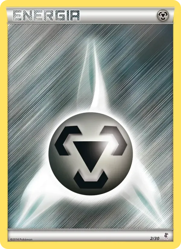 Energia Metallo — XY trainer Kit (Bisharp) 2 Italian Pokémon card
