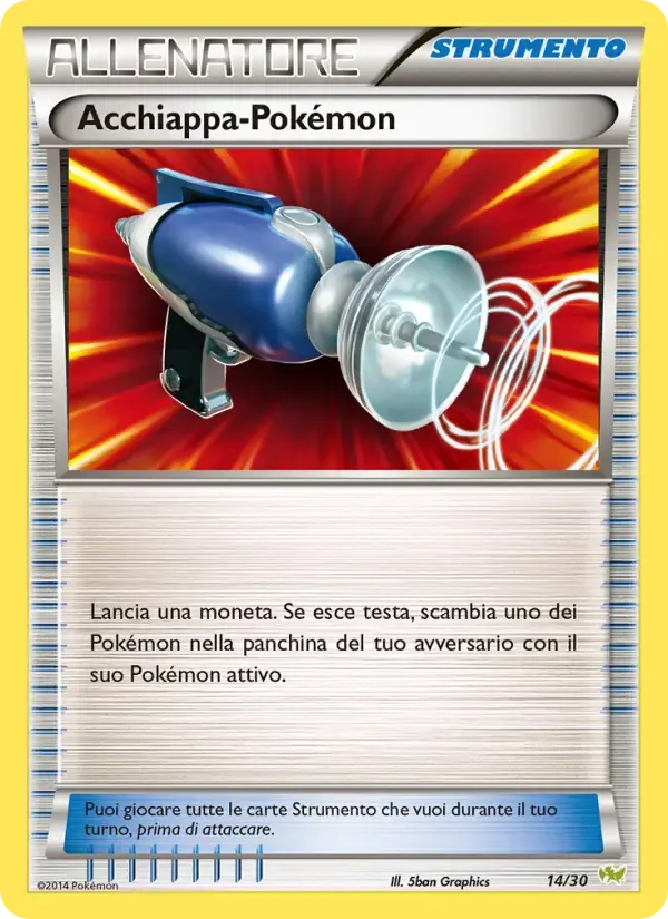 Acchiappa-Pokémon — XY trainer Kit (Noivern) 14 Italian Pokémon card