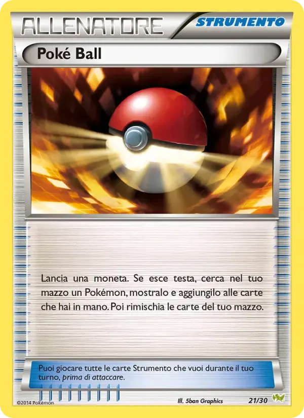 Poké Ball — XY trainer Kit (Noivern) 21 Italian Pokémon card