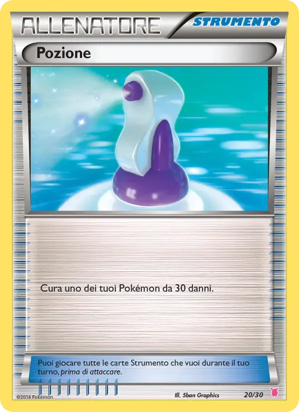 Pozione — XY trainer Kit (Wigglytuff) 20 Italian Pokémon card