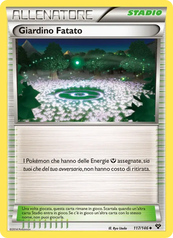 Giardino Fatato — XY 117 Italian Pokémon card
