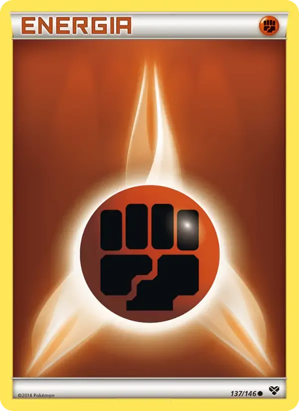 Energia Lotta — XY 137 Italian Pokémon card