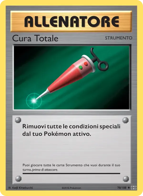 Cura Totale — Evoluzioni 78 Italian Pokémon card