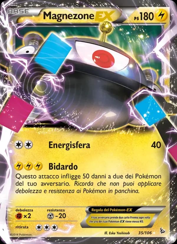 Magnezone EX — Fuoco Infernale 35 Italian Pokémon card