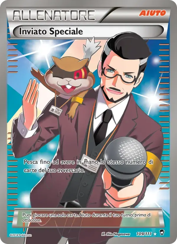 Inviato Speciale — Colpi Furiosi 109 Italian Pokémon card