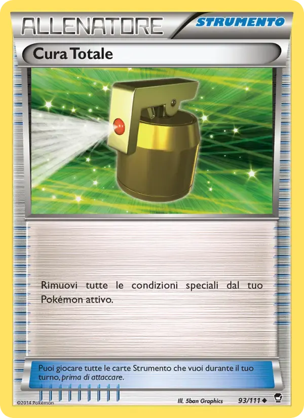 Cura Totale — Colpi Furiosi 93 Italian Pokémon card
