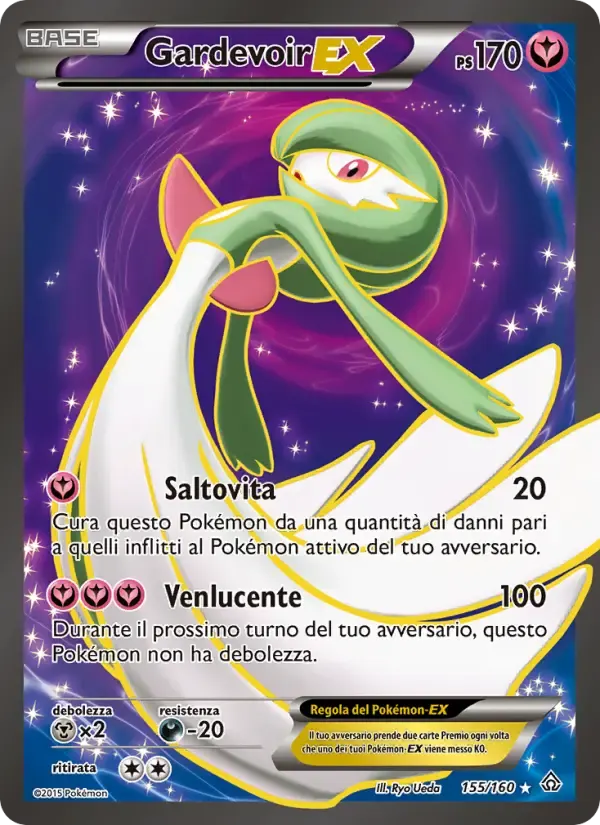 Gardevoir EX — Scontro Primordiale 155 Italian Pokémon card