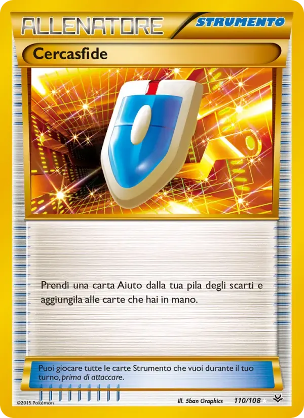 Cercasfide — Furie Volanti 110 Italian Pokémon card