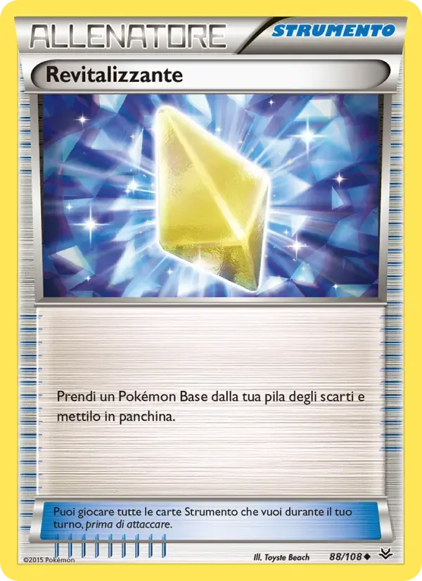 Revitalizzante — Furie Volanti 88 Italian Pokémon card