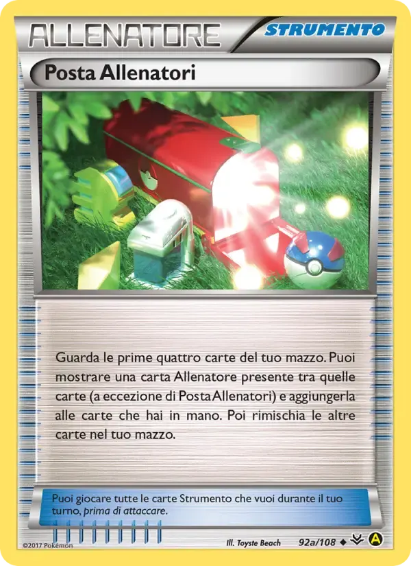 Posta Allenatori — Furie Volanti 92 Italian Pokémon card