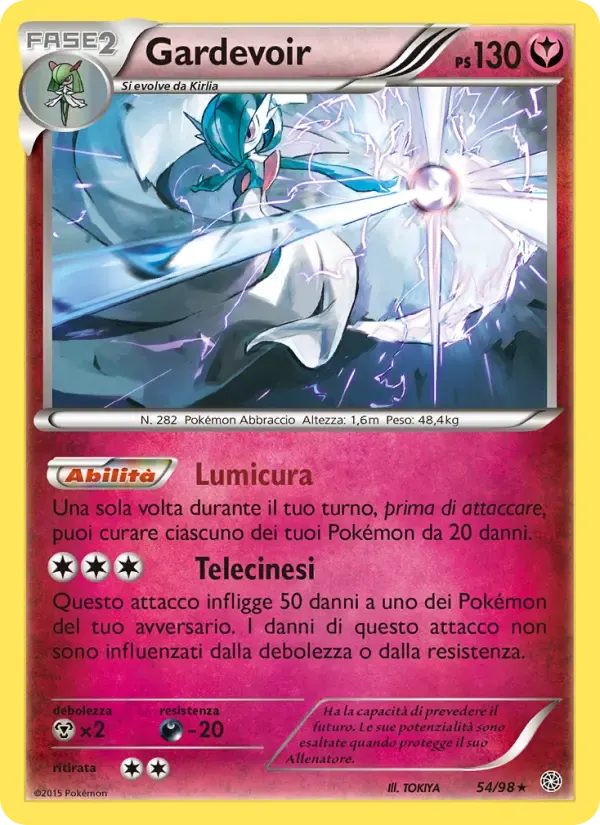 Gardevoir — Antiche Origini 54 Italian Pokémon card
