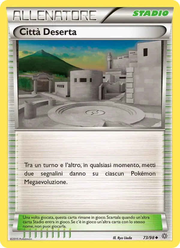 Città Deserta — Antiche Origini 73 Italian Pokémon card