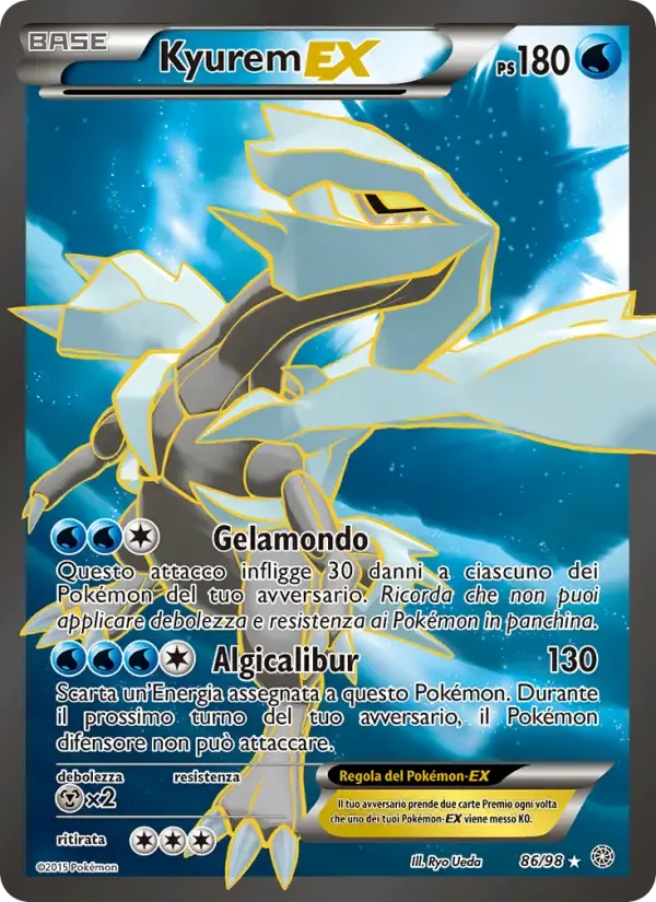 Kyurem EX — Antiche Origini 86 Italian Pokémon card