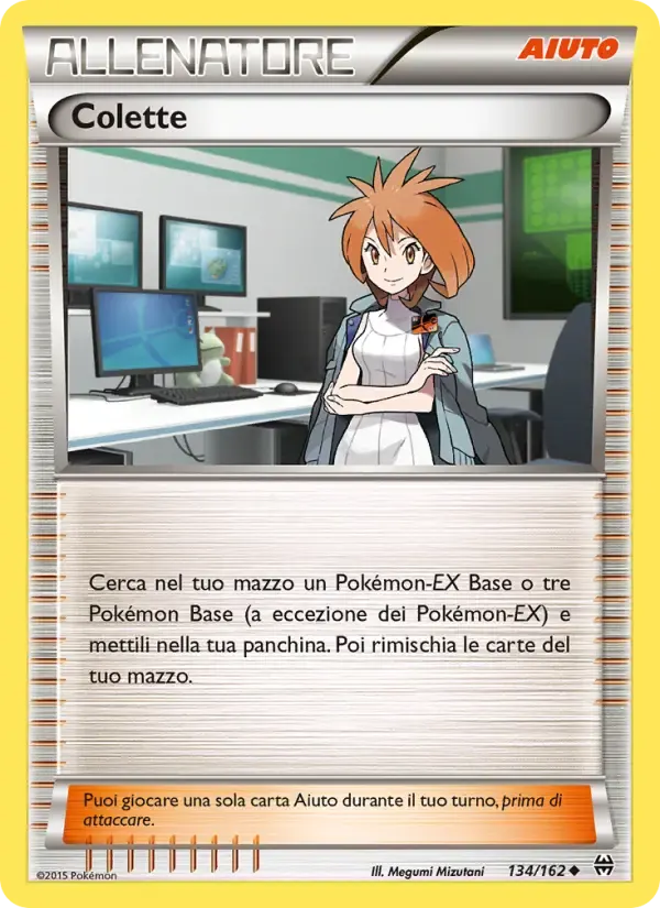 Colette — Turbo Blitz 134 Italian Pokémon card