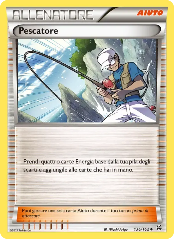 Pescatore — Turbo Blitz 136 Italian Pokémon card