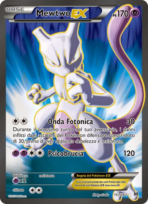 Mewtwo EX — Turbo Blitz 157 Italian Pokémon card
