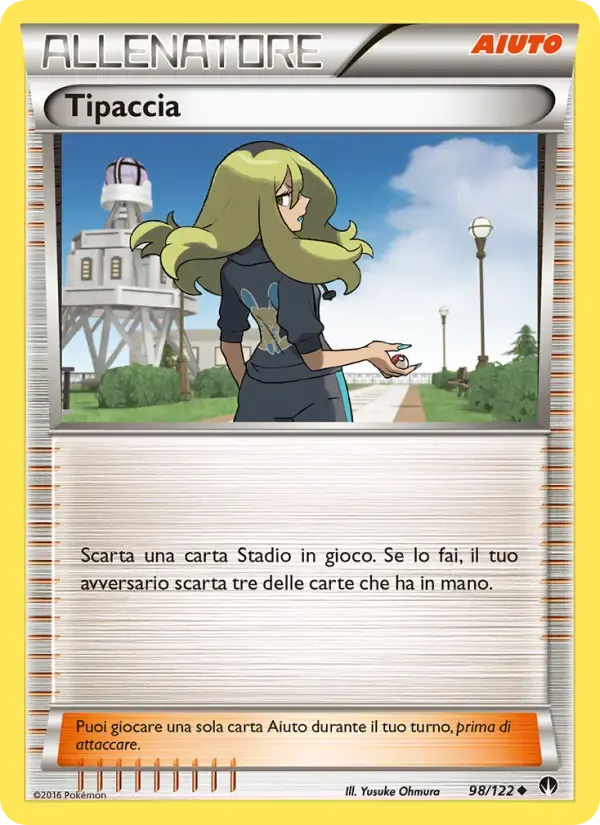 Tipaccia — Turbo Crash 98 Italian Pokémon card
