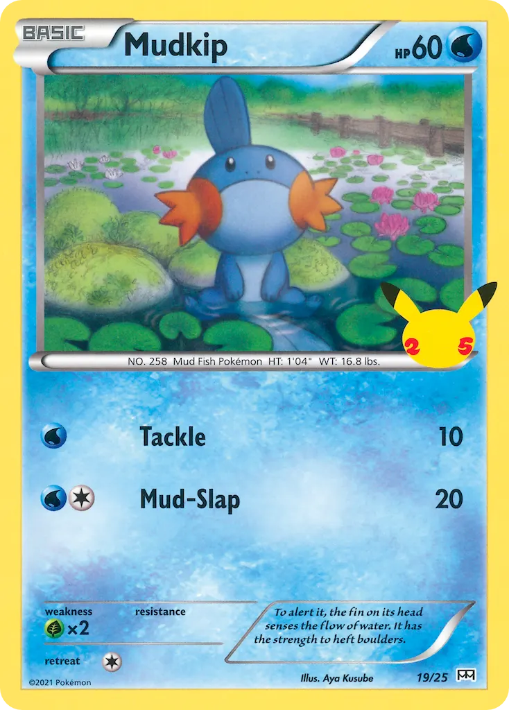 Hydropi — McDonald’s Kollektion 2021 19 German Pokémon card