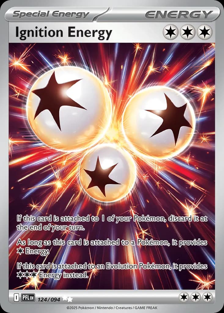 Ignition Energy — Phantasmal Flames 124 Pokémon card