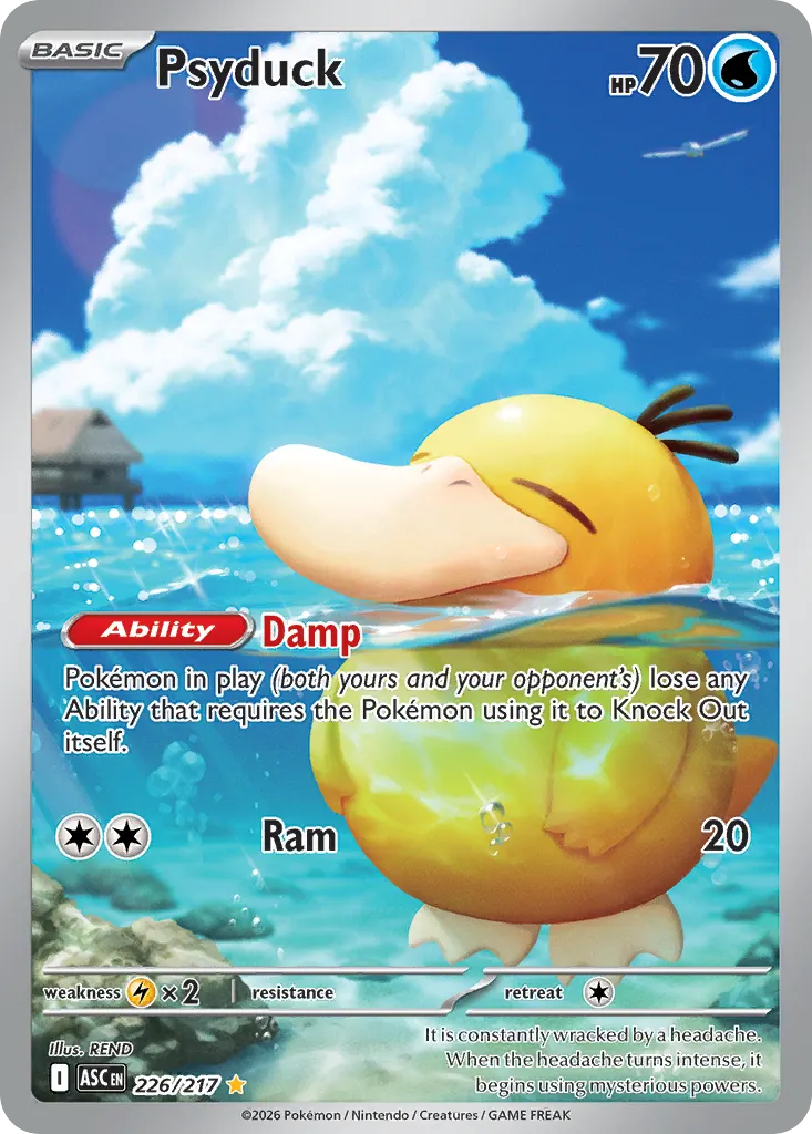 Psyduck — Ascended Heroes 226 Pokémon card