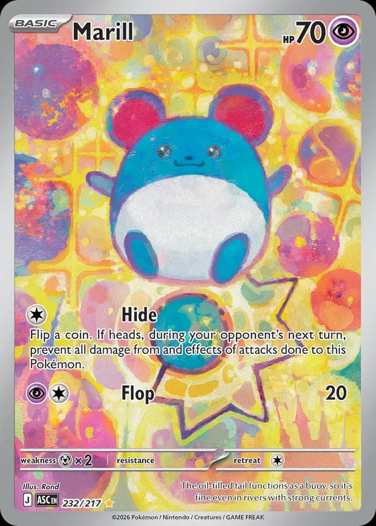 Marill — Ascended Heroes 232 Pokémon card