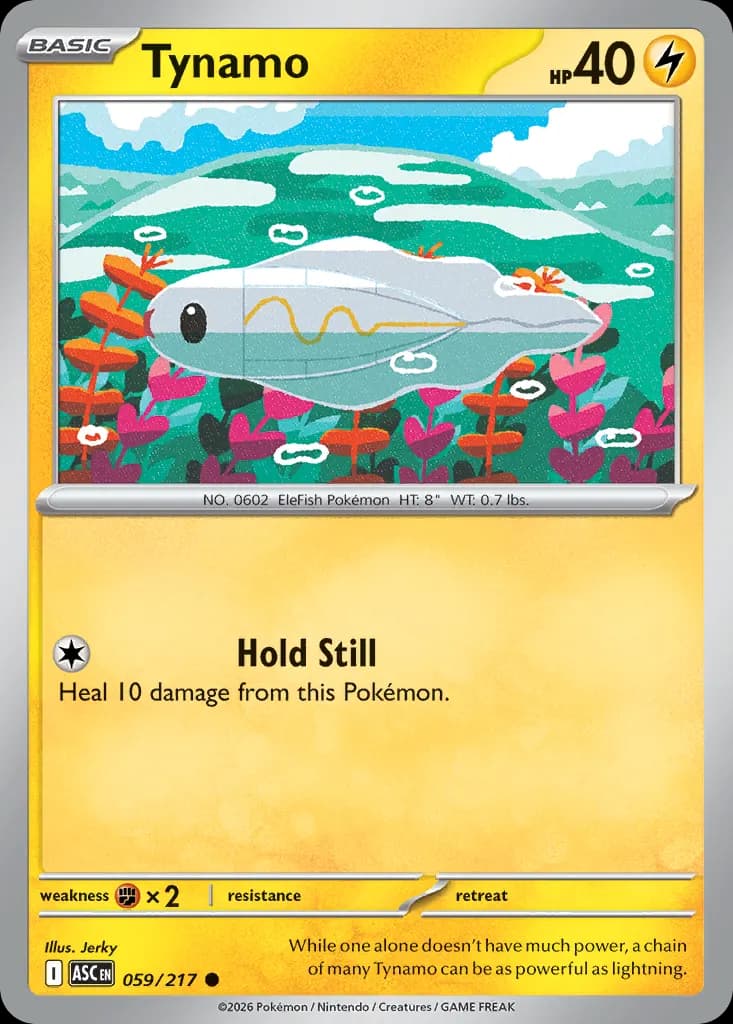 Tynamo — Ascended Heroes 59 Pokémon card