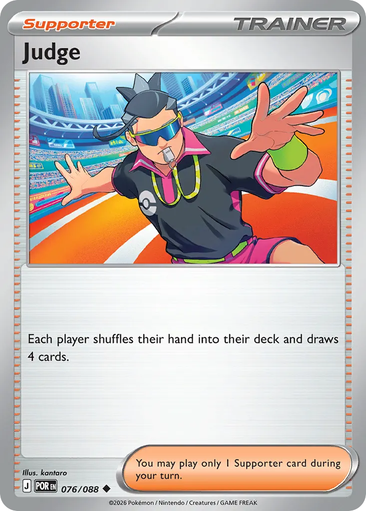 Judge — Perfect Order 76 Pokémon card