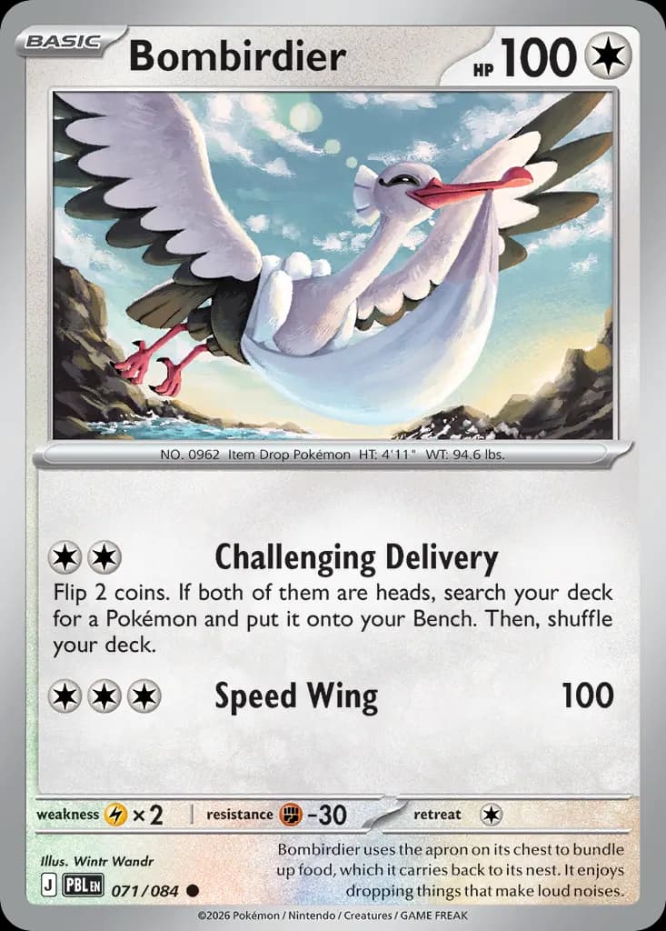 Bombirdier — Pitch Black 71 Pokémon card