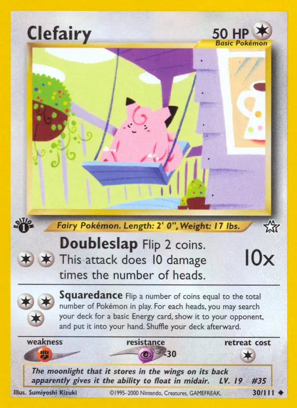 Piepi — Neo Genesis 30 German Pokémon card