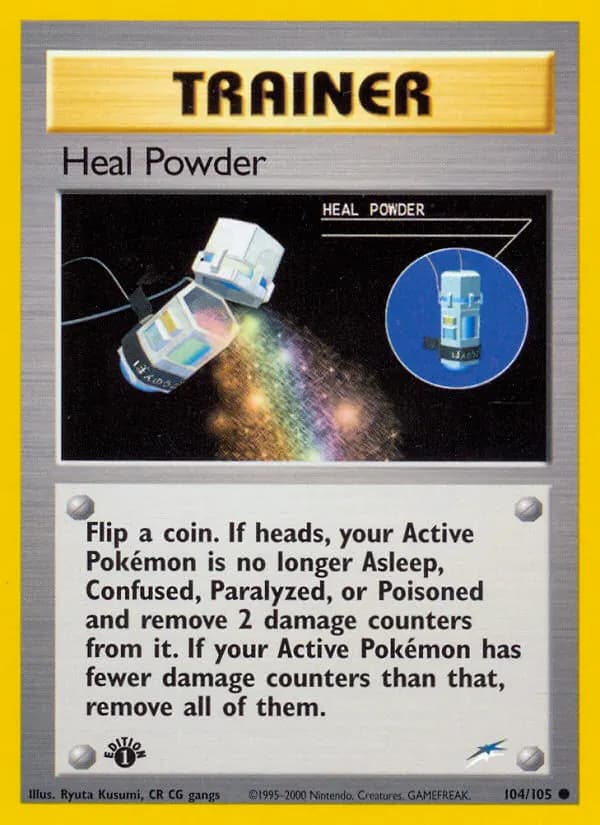 Heal Powder — Neo Destiny 104 Pokémon card